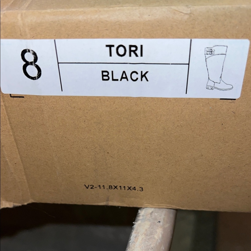 Journee Collection Black Heeled Boots